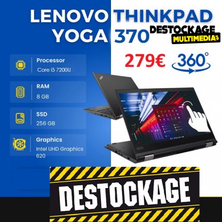 Lenovo Yoga 370 Core i5-7200 8GB 256SSD Tactile Windows 11