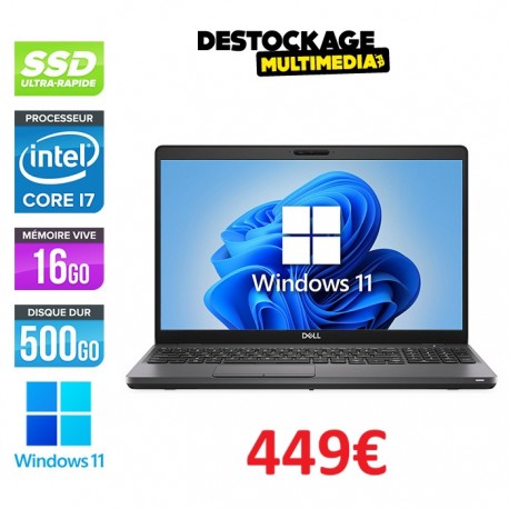 PC DELL VOSTRO 5501 CORE I5 10 EME 16 GB 512 SSD OFFICE WINDOWS 11