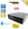 HP 6200 PRO Intel Core i3 2100 - 3.1 GHz - Ram 8 Go - SSD 250 Go-Win 11