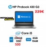 HP Probook 430 G3 Core i5 8GB RAM 500 GB SSD WIN 11 PRO GARANTIE 1 AN