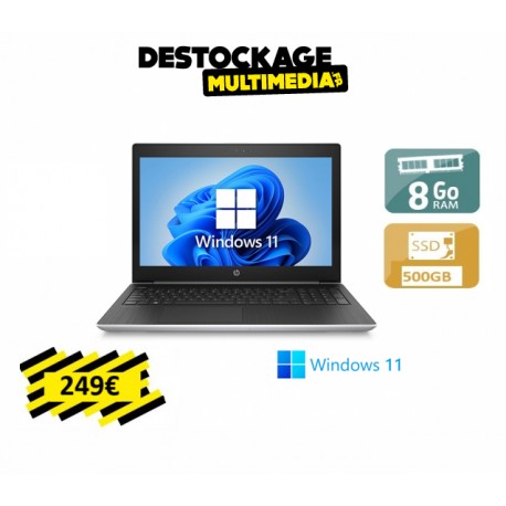 HP ProBook 450 G5 (15.6") Full HD Intel® Core™ i3 i3-7100U 8 Go DDR4-SDRAM 500 SSD NVIDIA GeForce 930 Windows 11