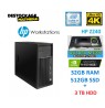 Hp Z240 Core i7-6700 32Gb 500 SSD 3 TB NVIDIA QUADRO M4000 8 GB Windows 11 Wifi