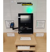 Borne Tactile Libre Service DIEBOLD NIXDORF Snack Restaurant Pizzeria Avec Logiciel Au Norme Sans Abonnement